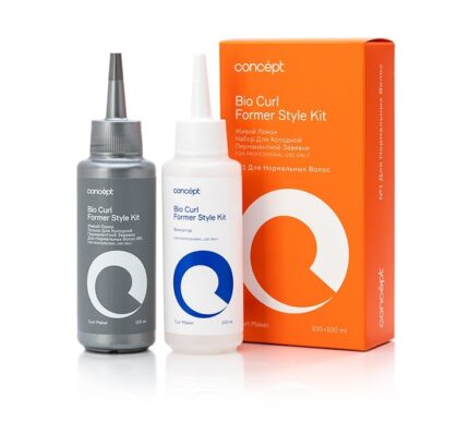 Набор для холодной перманентной завивки для нормальных волос №1 Живой локон Bio Curl 100 мл+100 мл CONCEPT