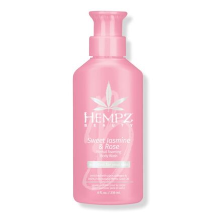 Гель для душа Sweet Jasmine & Rose Herbal Foaming Body Wash, 236 мл HEMPZ