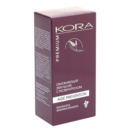 Обновляющая эмульсия с ресвератролом 50 мл KORA 46854