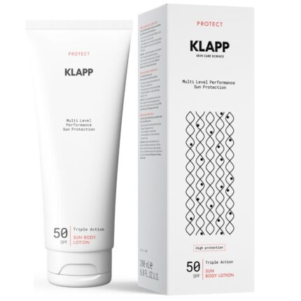 KLAPP Protect Sun Body Lotion SPF50 Солнцезащитный лосьон для тела 200 мл