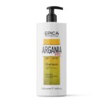 EPICA Argania Rise ORGANIC Шампунь для придания блеска с маслом арганы, 1000 мл.
