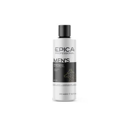 EPICA MEN'S, Мужской шампунь с маслом апельсина и экстрактом бамбука, 250 мл
