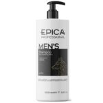 EPICA MEN'S, Мужской шампунь с маслом апельсина и экстрактом бамбука, 1000 мл
