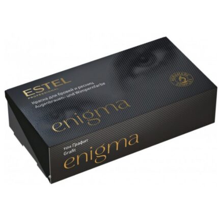 Estel Professional Enigma / Краска для бровей и ресниц, графит, 20 мл