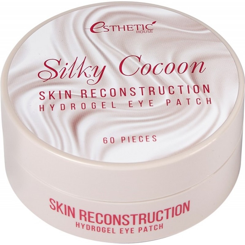 esh012197-800x800-1.jpg Гидрогелевые патчи для глаз ШЕЛК / Silky Cocoon Hydrogel Eye Patch, 60 шт