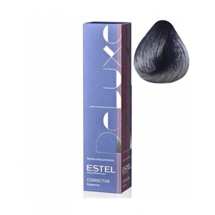 DeLuxe Corrector Краска-уход 0/11, Синий, 60 мл