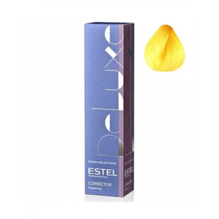 DeLuxe Corrector Краска-уход 0/33, Желтый, 60 мл
