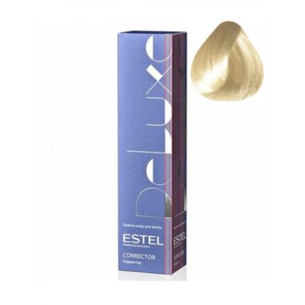 DeLuxe Corrector Краска-уход 10,01, Светлый блондин натурально-пепельный, 60 мл