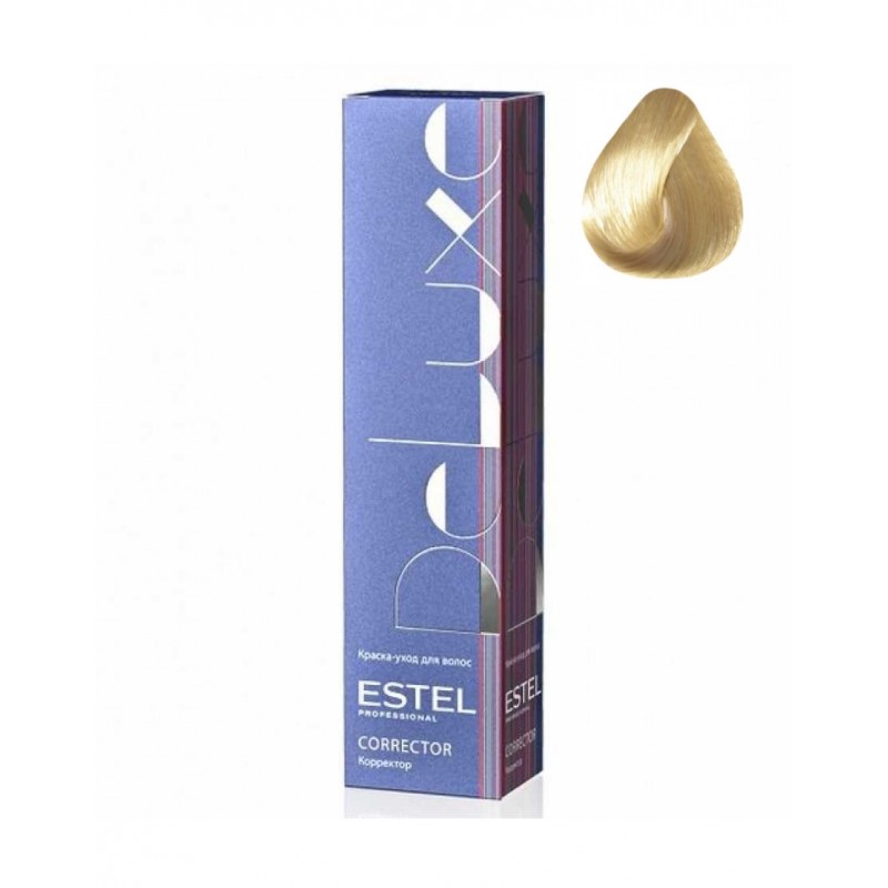 estdel10-117-800x800-1.jpg DeLuxe Краска-уход 10.117 Светлый блондин усиленный пепельно-коричневый, 60 мл