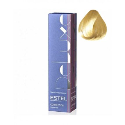 DeLuxe Краска-уход 10.13 Светлый блондин пепельно-золотистый, 60 мл