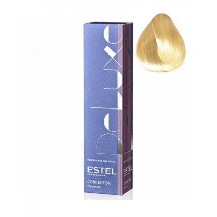 DeLuxe Краска-уход 10.7 Светлый блондин коричневый, 60 мл