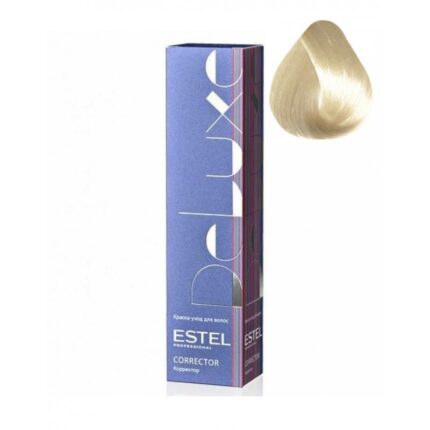 DeLuxe Краска-уход, 101 пепельный блондин ультра, 60мл