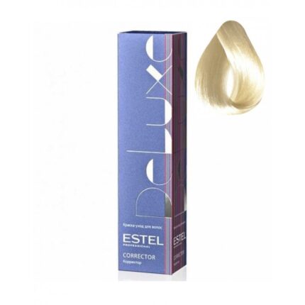 DeLuxe Краска-уход, 117 пепельно-коричневый блондин ультра, 60 мл