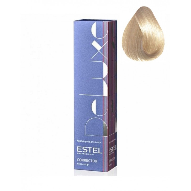 estdel161-800x800-1.jpg DeLuxe Краска-уход 161 фиолетово-пепельный блондин ультра, 60 мл