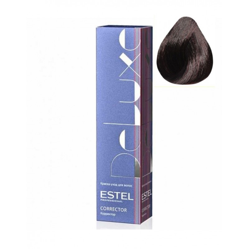 estdel4-75-800x800-1.jpg DeLuxe Краска-уход 4.75 Шатен коричнево-красный, 60 мл