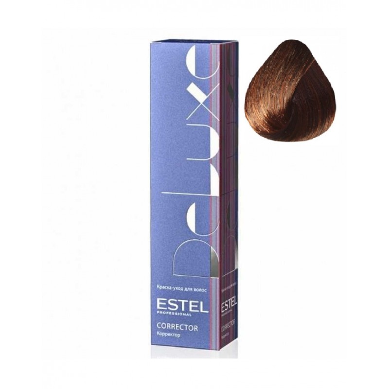 estdel5-4-800x800-1.jpg DeLuxe Краска-уход 5.4 Светлый шатен медный, 60 мл