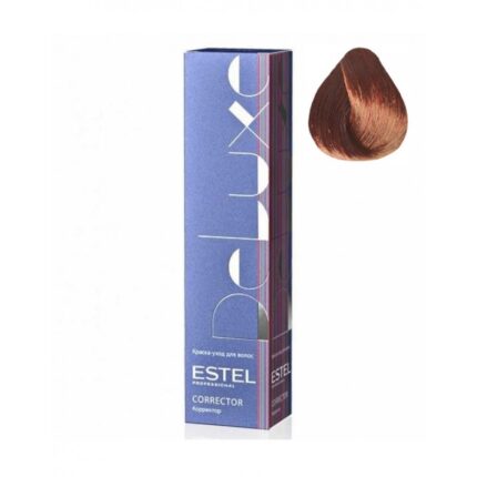 DeLuxe Краска-уход 5.5 Светлый шатен красный, 60 мл