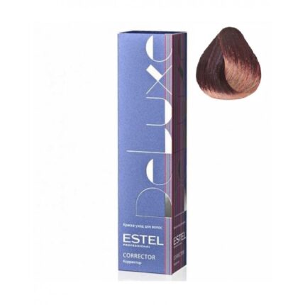 DeLuxe Краска-уход 5.6 Светлый шатен фиолетовый, 60 мл