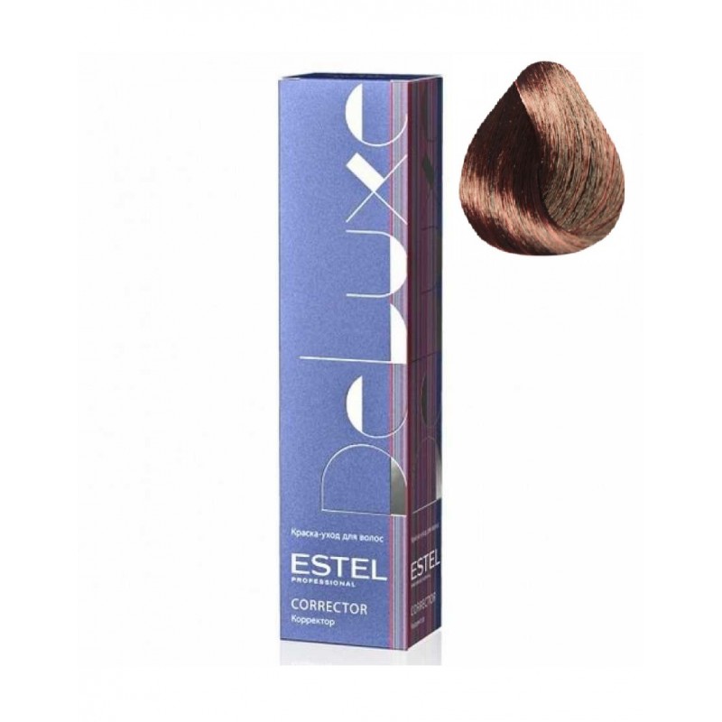 estdel5-67-800x800-1.jpg DeLuxe Краска-уход 5.67 Светлый шатен фиолетово кричневый, 60 мл