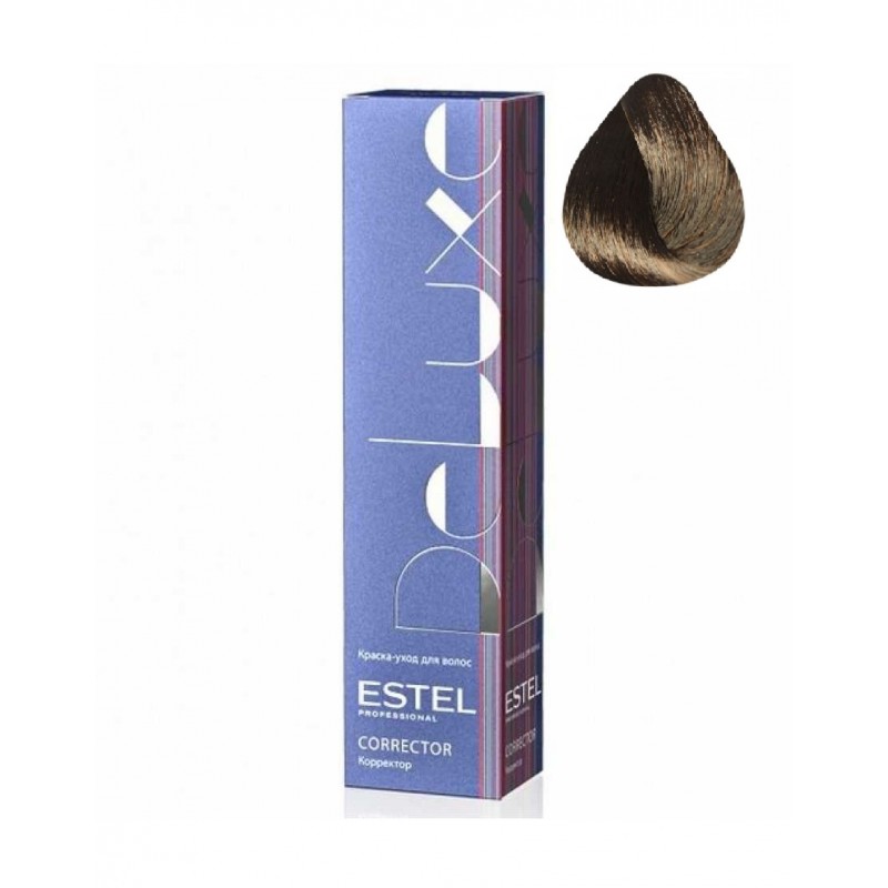 estdel5-77-800x800-1.jpg DeLuxe Краска-уход 5.77 Светлый шатен коричневый интенсивный, 60 мл