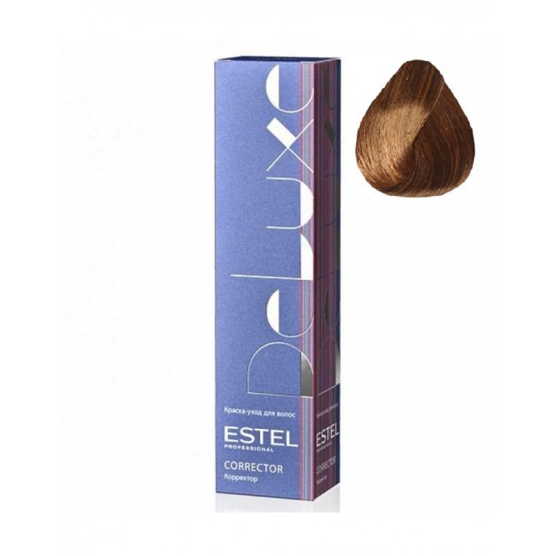 estdel6-41-800x800-1.jpg DeLuxe Краска-уход, 6.41 Темно-русый медно-пепельный, 60 мл