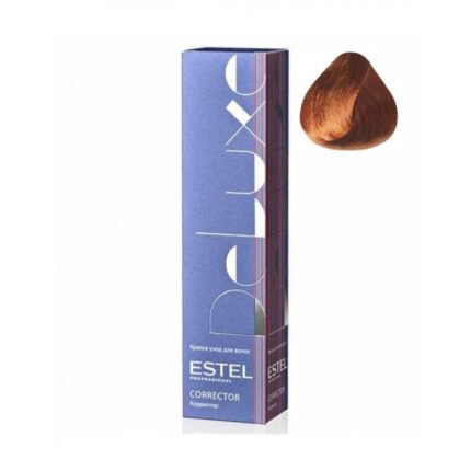 DeLuxe Краска-уход 6.44 Темно-русый медный интенсивный, 60 мл