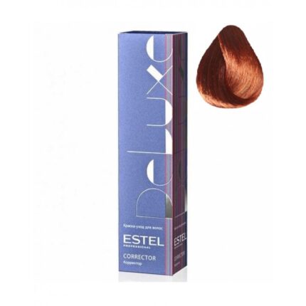 DeLuxe Краска-уход, 6.5 Темно-русый красный, 60 мл