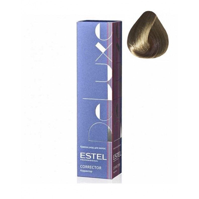 estdel7-1-800x800-1.jpg DeLuxe Краска-уход 7.1 Русый пепельный, 60 мл