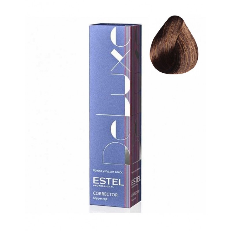 estdel7-47-800x800-1.jpg DeLuxe Краска-уход 7.47 Русый медно-коричневый, 60 мл