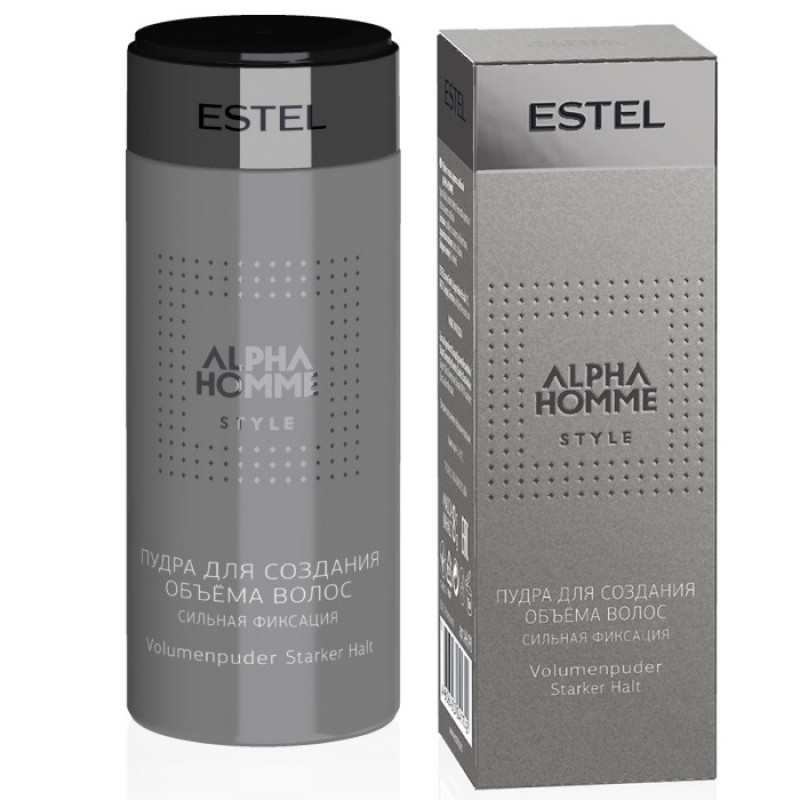 estelAH8-800x800-1.jpg ESTEL ALPHA HOMME Пудра для создания объема волос, 8 г