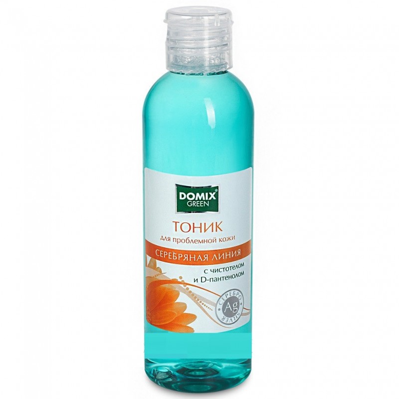 etica-ru-upload-iblock-16d-16d6e8af2359c24b3b520726e870284d-800x800-1.jpg DOMIX GREEN Тоник для проблемной кожи с чистотелом D-пантенолом и наносеребром 200 мл