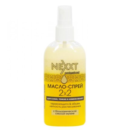 Nexxt OiI Spray For Dry Thin Hair / Масло-спрей для сухих, тонких и ломких волос (смола мумие), 120 мл