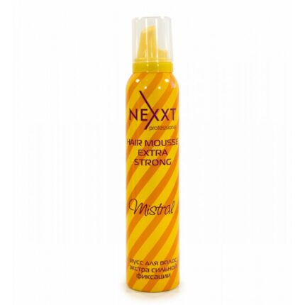 Nexxt Hair Mousse Extra Strong Mistral / Мусс для волос эктрасильной фиксации, 200 мл