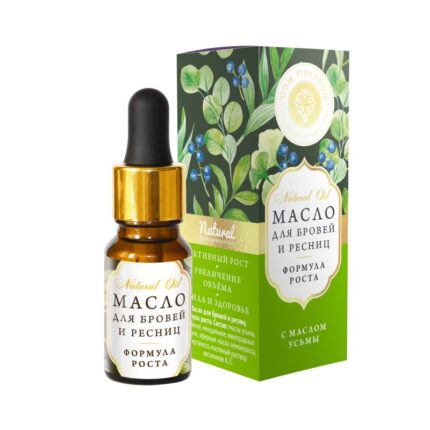 Масло для бровей и ресниц с маслом усьмы ФОРМУЛА РОСТА, 8г