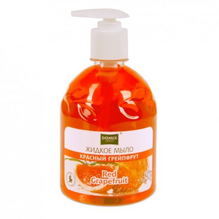 DOMIX GREEN Мыло жидкое с дозатором Красный Грейпфрут 500 мл