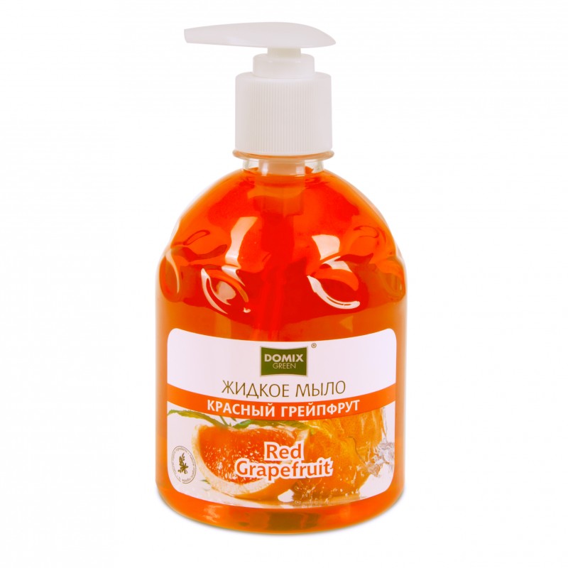ge-cache-800-800-data-mag-domix-RedGrapefruit_1_0-800x800-1.jpg DOMIX GREEN Мыло жидкое с дозатором Красный Грейпфрут 500 мл