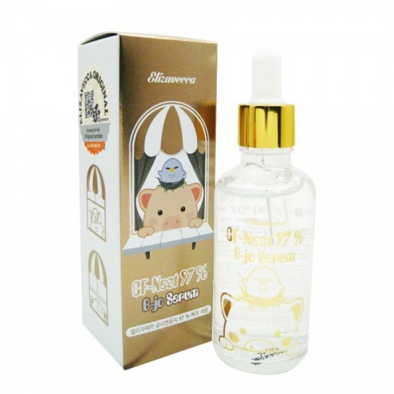 ge-cache-catalog-elizavecca-elizavecca-750673-500x500-800x800-1.jpg CF-Nest 97% B-jo Serum / Сыворотка для лица легкая Ласточкино Гнездо, 50мл