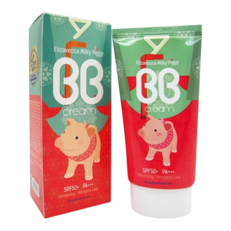 ge-cache-catalog-elizavecca-elizavecca-915797-500x500-800x800-1.jpg Milky Piggy BB Cream SPF50 / BB крем для лица Увлажняющий, 50мл