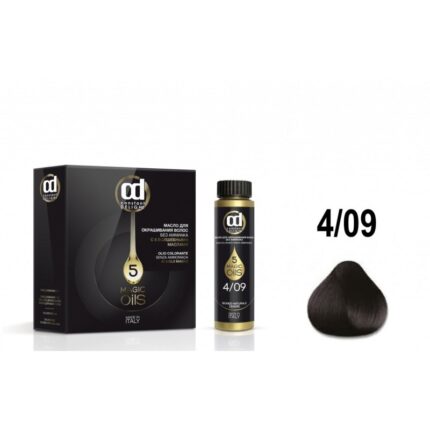 Масло для окрашивания волос 4.09 горький шоколад 50 мл CONSTANT DELIGHT