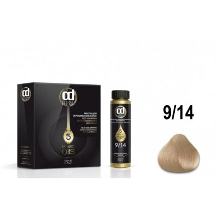 Масло для окрашивания волос 9.14 экстра светло-русый сандре бежевый 50 мл CONSTANT DELIGHT