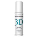 Гель-пилинг для лица EASY PEEL с хитозаном на основе гликолевой кислоты 5% (pH 3,2), 30 мл,, COLLAGENE 3D Medical