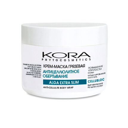 Крем-маска грязевая антицеллюлитная для бедер и живота 300 мл KORA 45970