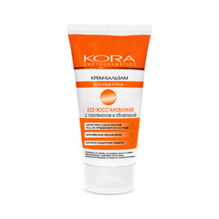 Крем-бальзам для лица и тела SOS-восстановление 150 мл KORA 45901