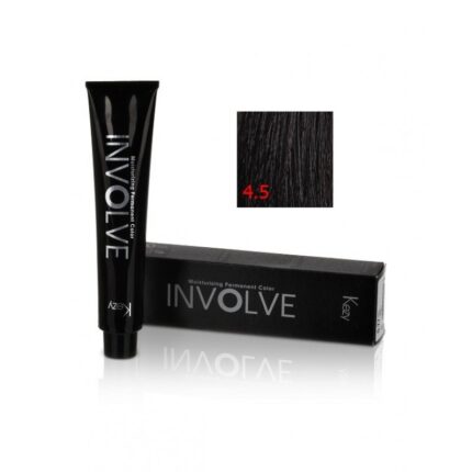 Involve color 4.5 Стойкая крем-краска для волос 100 мл KEZY 80064