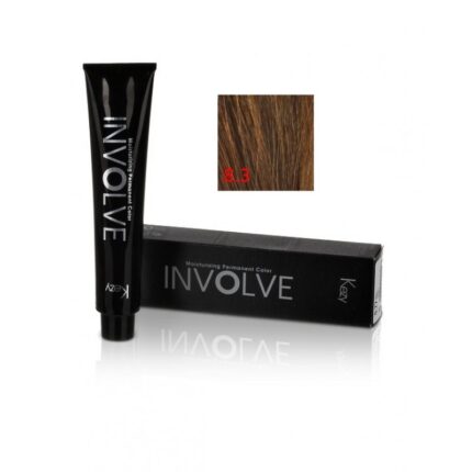 Involve color 8.3/8G Стойкая крем-краска для волос 100 мл KEZY 80083