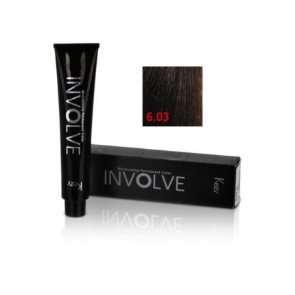 Involve color 6.7/6.03/6NWG Стойкая крем-краска для волос 100 мл KEZY 80106