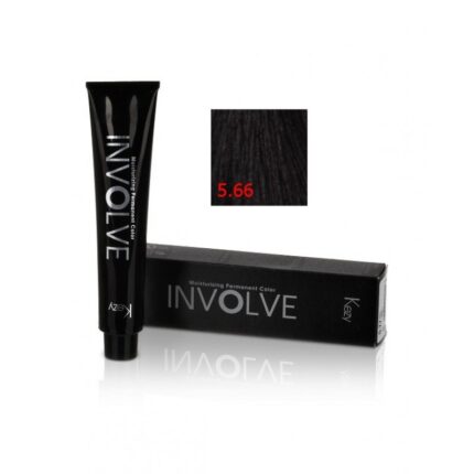 Involve color 5.66/5RR Стойкая крем-краска для волос 100 мл KEZY 80566