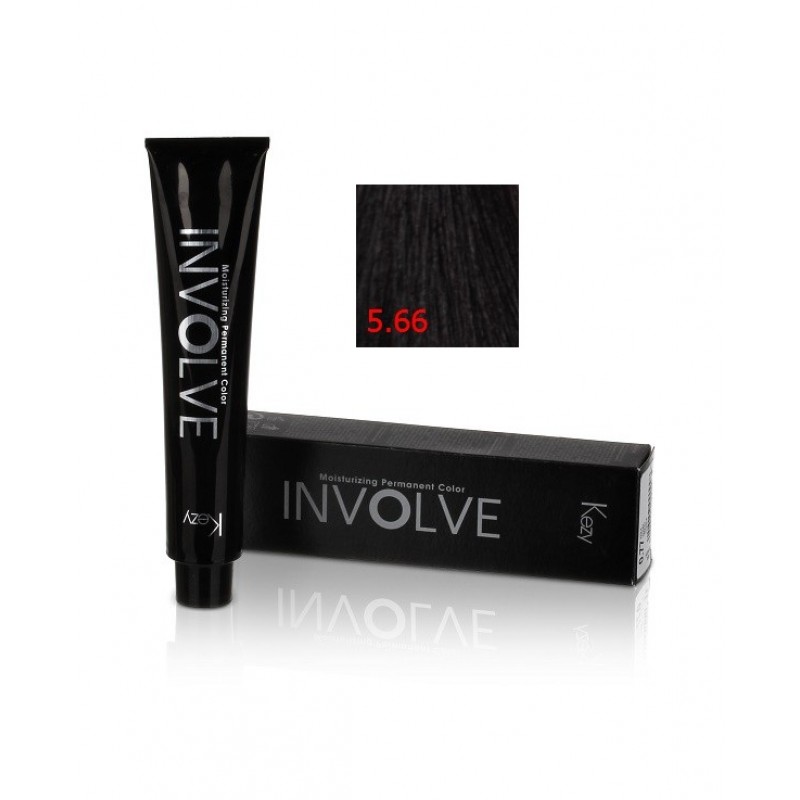 ge-data-temp-kz80566-800x800-1.jpg Involve color 5.66/5RR Стойкая крем-краска для волос 100 мл KEZY 80566