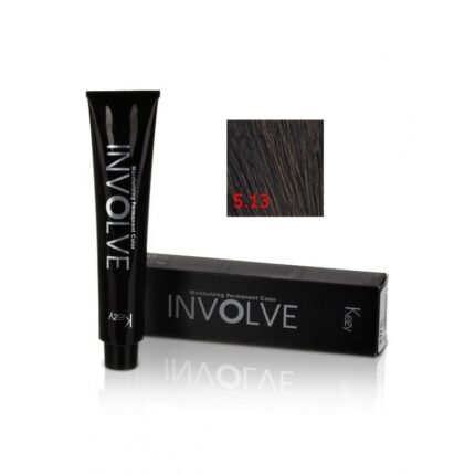 Involve color 5.13/5NWR Стойкая крем-краска для волос 100 мл KEZY 80905