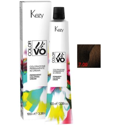Color Vivo 7.00 Перманентная крем-краска для волос 100 мл KEZY 94007